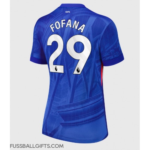 Chelsea Wesley Fofana #29 Fußballbekleidung Heimtrikot Damen 2025-26 Kurzarm